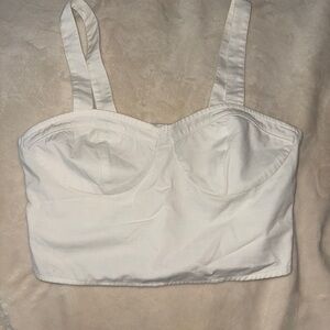 Hollister Crop Bustier Top